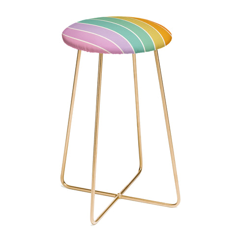 Colour Poems Gradient Arch XXI Counter Stool