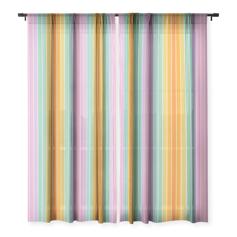 Colour Poems Gradient Arch XXI Sheer Window Curtain