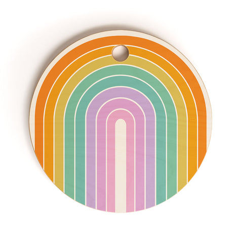 Colour Poems Gradient Arch XXI Cutting Board Round