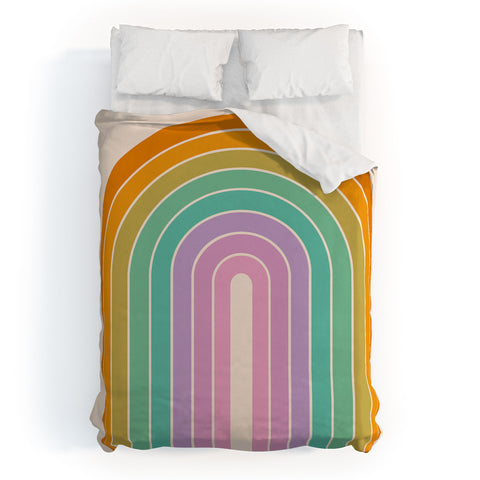 Colour Poems Gradient Arch XXI Duvet Cover