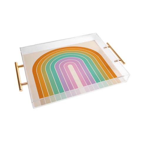 Colour Poems Gradient Arch XXI Acrylic Tray