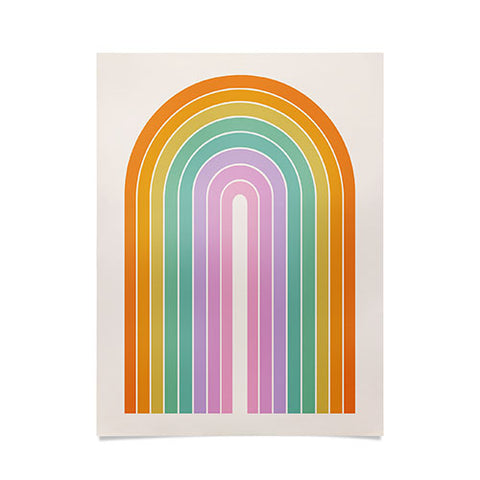 Colour Poems Gradient Arch XXI Poster
