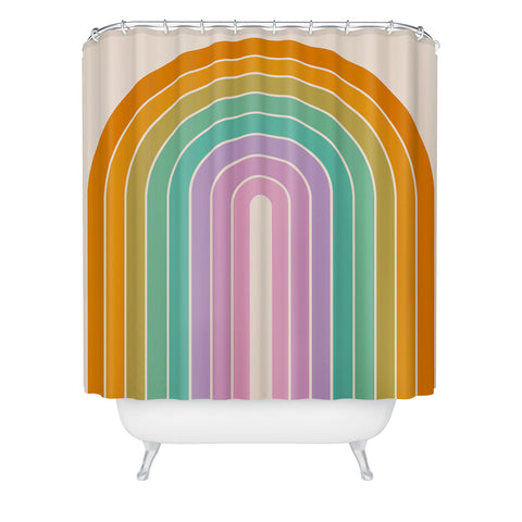 Colour Poems Gradient Arch XXI Shower Curtain