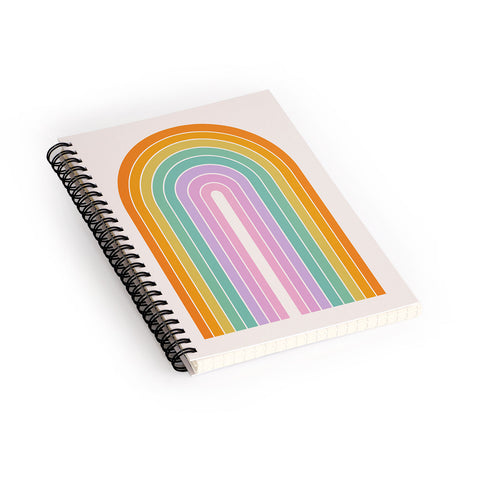 Colour Poems Gradient Arch XXI Spiral Notebook