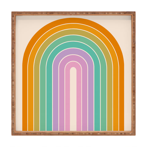 Colour Poems Gradient Arch XXI Square Tray