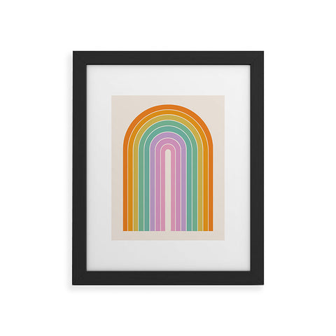 Colour Poems Gradient Arch XXI Framed Art Print