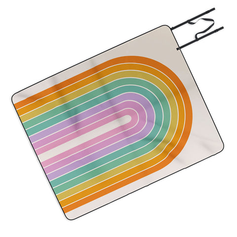 Colour Poems Gradient Arch XXI Picnic Blanket