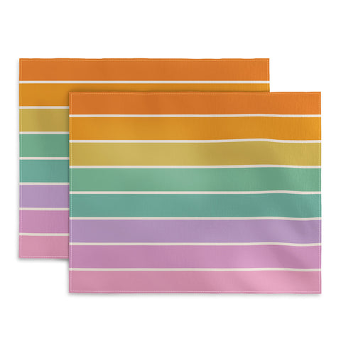 Colour Poems Gradient Arch XXI Placemat
