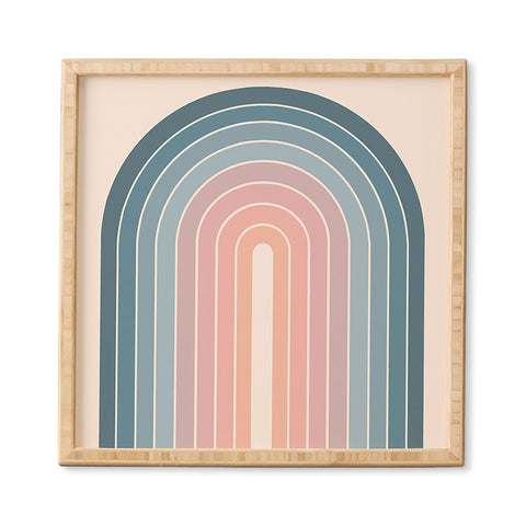 Colour Poems Gradient Arch XXII Framed Wall Art