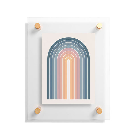 Colour Poems Gradient Arch XXII Floating Acrylic Print