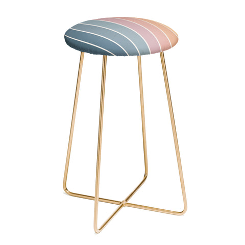 Colour Poems Gradient Arch XXII Counter Stool