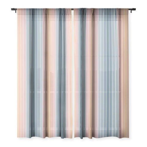 Colour Poems Gradient Arch XXII Sheer Window Curtain