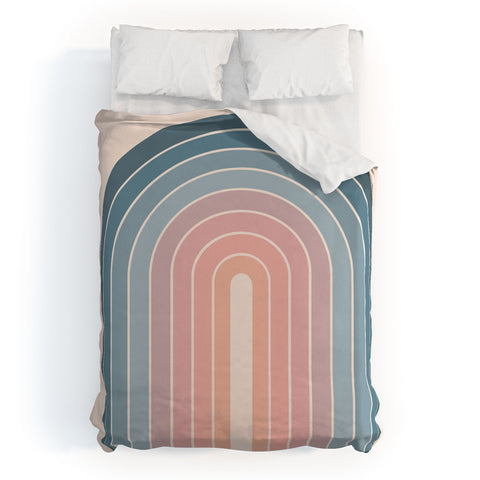 Colour Poems Gradient Arch XXII Duvet Cover