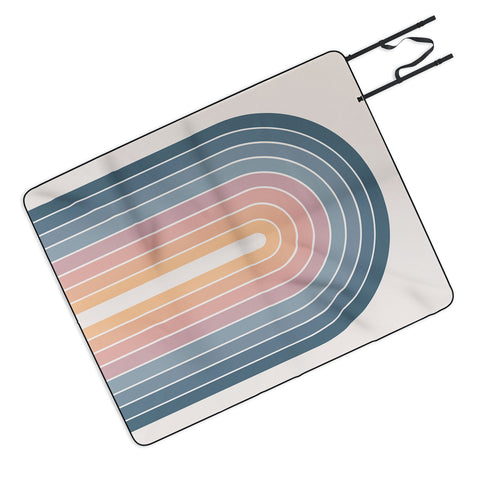 Colour Poems Gradient Arch XXII Picnic Blanket
