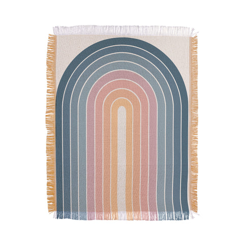 Colour Poems Gradient Arch XXII Throw Blanket