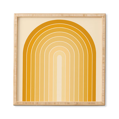 Colour Poems Gradient Arch XXV Framed Wall Art