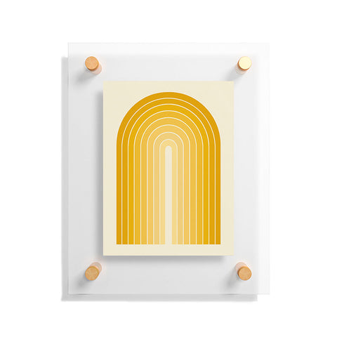 Colour Poems Gradient Arch XXV Floating Acrylic Print