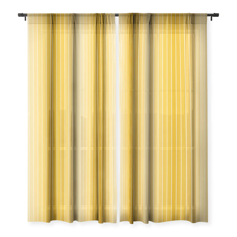 Colour Poems Gradient Arch XXV Sheer Window Curtain