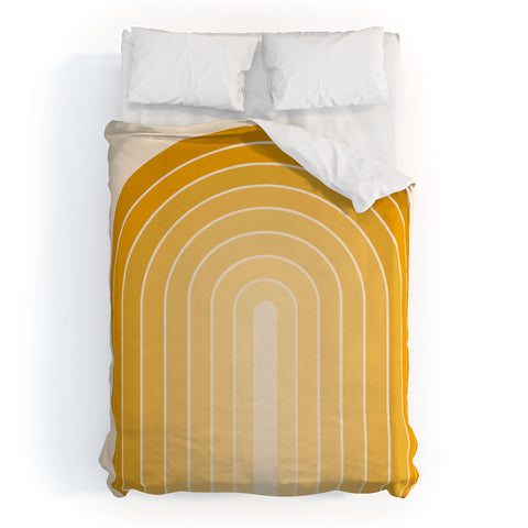 Colour Poems Gradient Arch XXV Duvet Cover