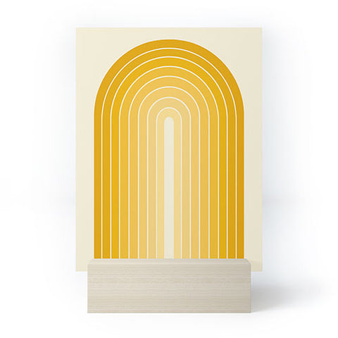 Colour Poems Gradient Arch XXV Mini Art Print