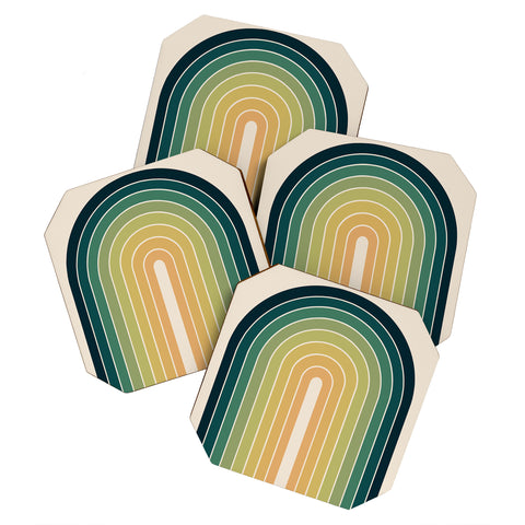 Colour Poems Gradient Arch XXVI Coaster Set