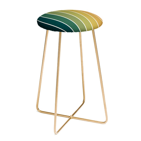 Colour Poems Gradient Arch XXVI Counter Stool
