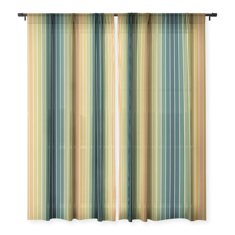 Colour Poems Gradient Arch XXVI Sheer Window Curtain
