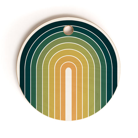 Colour Poems Gradient Arch XXVI Cutting Board Round