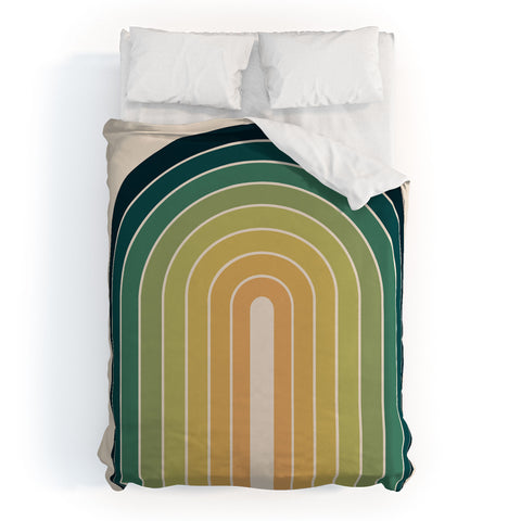Colour Poems Gradient Arch XXVI Duvet Cover