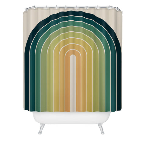 Colour Poems Gradient Arch XXVI Shower Curtain