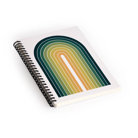 Colour Poems Gradient Arch XXVI Spiral Notebook