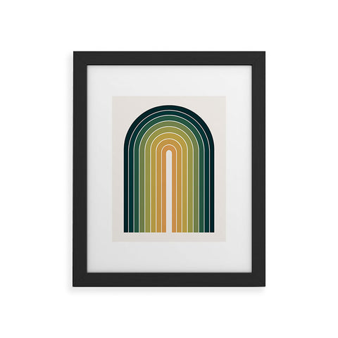 Colour Poems Gradient Arch XXVI Framed Art Print