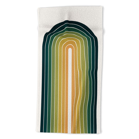 Colour Poems Gradient Arch XXVI Beach Towel
