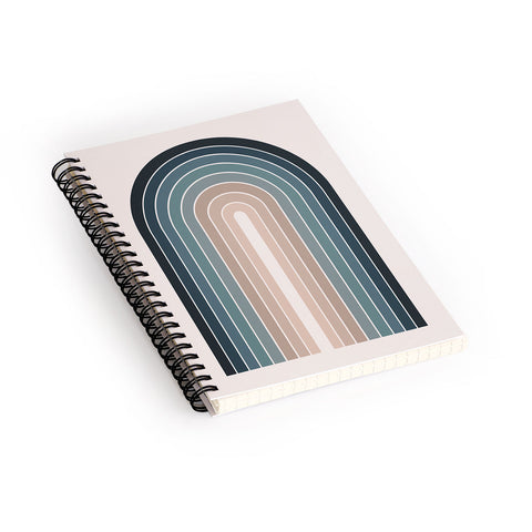Colour Poems Gradient Arch XXVIII Spiral Notebook