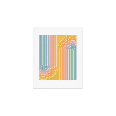 Colour Poems Gradient Curvature III Art Print
