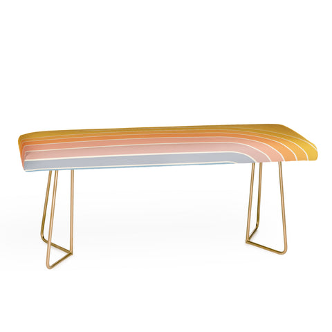 Colour Poems Gradient Curvature III Bench