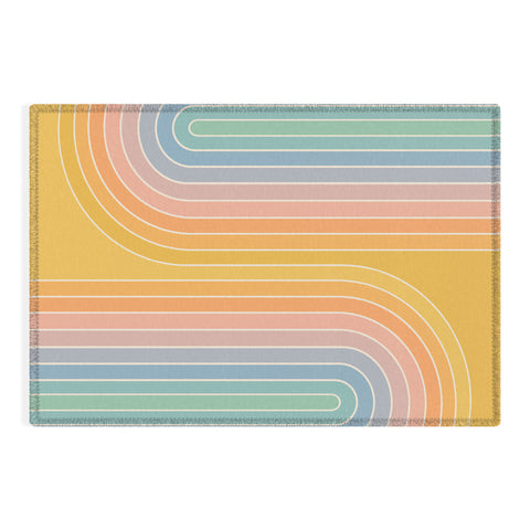 Colour Poems Gradient Curvature III Outdoor Rug
