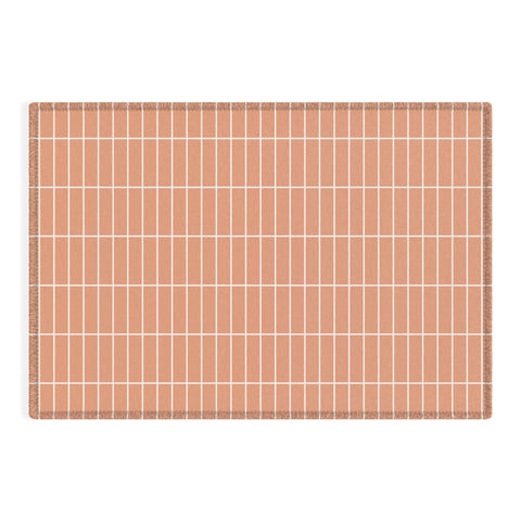 Colour Poems Grid XXV Peach Fuzz Outdoor Rug