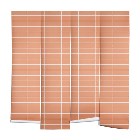 Colour Poems Grid XXV Peach Fuzz Wall Mural