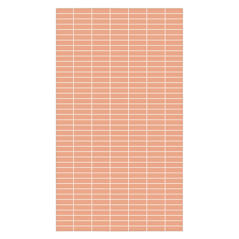 Colour Poems Grid XXV Peach Fuzz Tablecloth