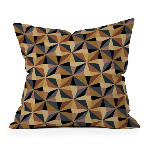 Colour Poems Kaleidoscope I Outdoor Throw Pillow