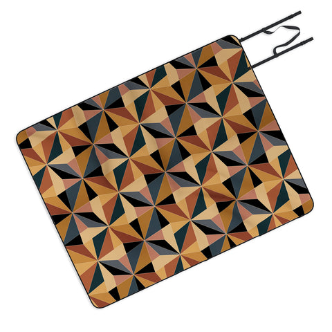 Colour Poems Kaleidoscope I Picnic Blanket