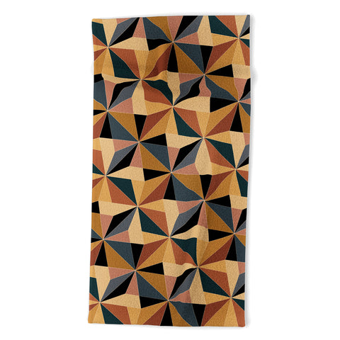 Colour Poems Kaleidoscope I Beach Towel