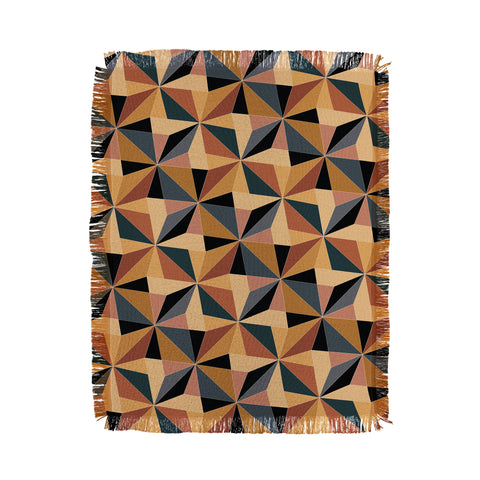 Colour Poems Kaleidoscope I Throw Blanket