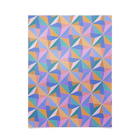 Colour Poems Kaleidoscope II Poster