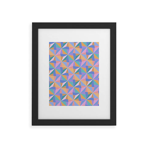 Colour Poems Kaleidoscope II Framed Art Print