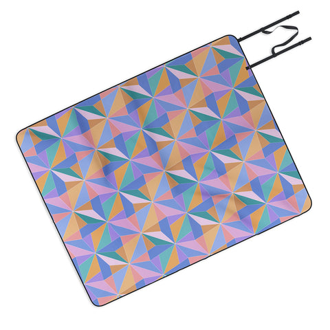 Colour Poems Kaleidoscope II Picnic Blanket