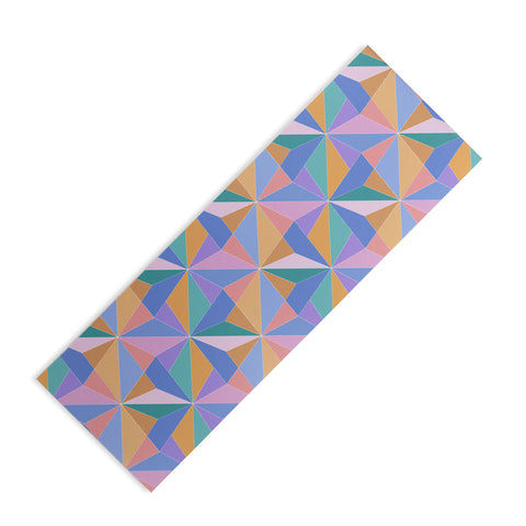 Colour Poems Kaleidoscope II Yoga Mat