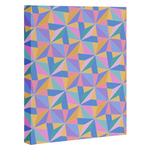 Colour Poems Kaleidoscope III Art Canvas