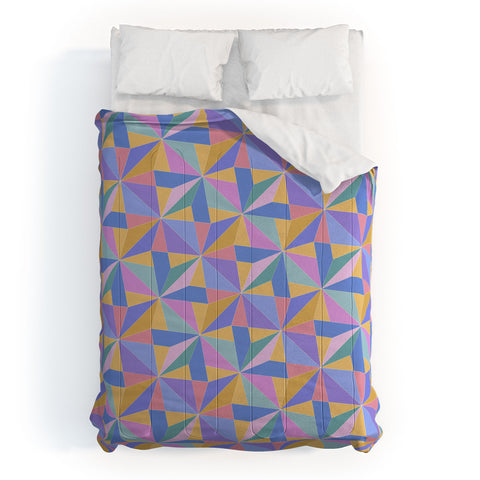 Colour Poems Kaleidoscope III Comforter
